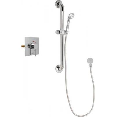 Chicago Faucets Square Trim Thermostatic Shower Valve