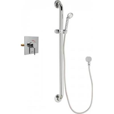 Chicago Faucets Square Trim Thermostatic Shower Valve
