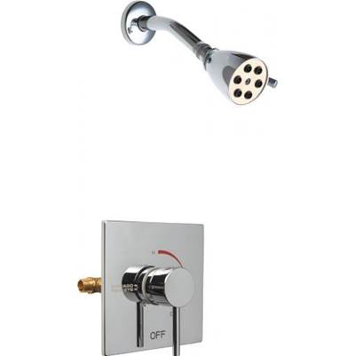 Chicago Faucets Square Trim Thermostatic Shower Valve
