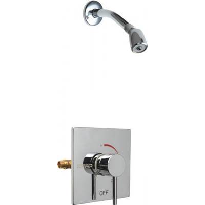 Chicago Faucets Square Trim Thermostatic Shower Valve
