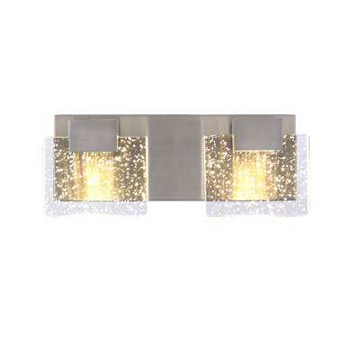 Craftmade Alamere 2-Light LED Vanity in Brushed Polished Nickel