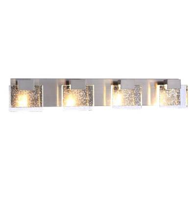 Craftmade Alamere 4-Light LED Vanity in Brushed Polished Nickel