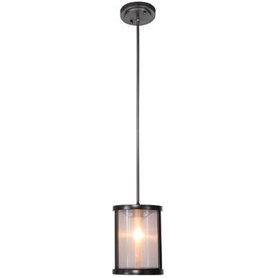 Craftmade Danbury 1 Light Mini Pendant in Matte Black