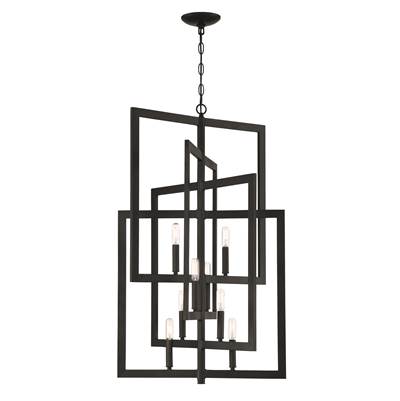 Craftmade Portrait 8-Light Foyer in Espresso