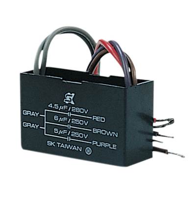 Craftmade Triple Capacitor - 4.5/6 Plus 5 UF