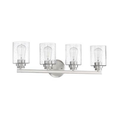 Craftmade Bolden 4-Light Vanity in Brushed Polished Nickel