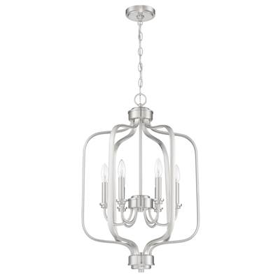 Craftmade Bolden 6-Light Foyer in Brushed Polished Nickel