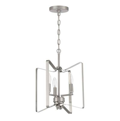 Craftmade Shayna 3 Light Convertible Semi-Flush in Brushed Polished Nickel