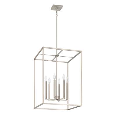 Craftmade Signature Foyer - 6-Light - 25" in Brushed Polished Nickel