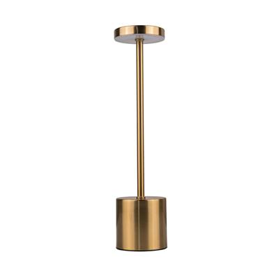 Craftmade Curtis 1 Light LED Rechargeable Lamp in Brass