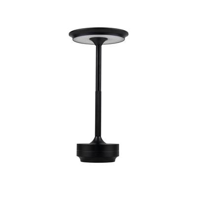 Craftmade Rikki 1 Light LED Rechargeable Lamp in Flat Black