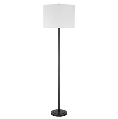 Craftmade Jones 1 Light Floor Lamp in Flat Black