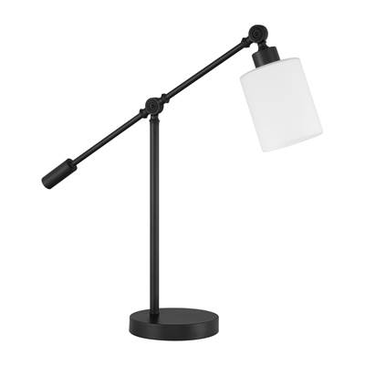 Craftmade Indiana 1 Light Table Lamp in Flat Black