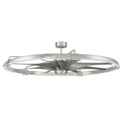 Craftmade Axel 52" 8-Blade Ceiling Fan - Integrated Light Kit in Brushed Polished Nickel