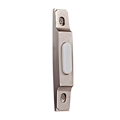 Craftmade Surface Mount Thin Profile LED Lighted Push Button in Pewter
