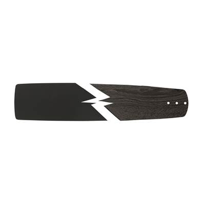 Craftmade 60" Super Pro Fan Blades in Flat Black/Greywood
