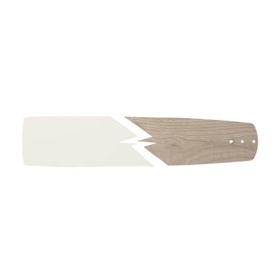 Craftmade 60" Super Pro Fan Blades in White/Washed Oak