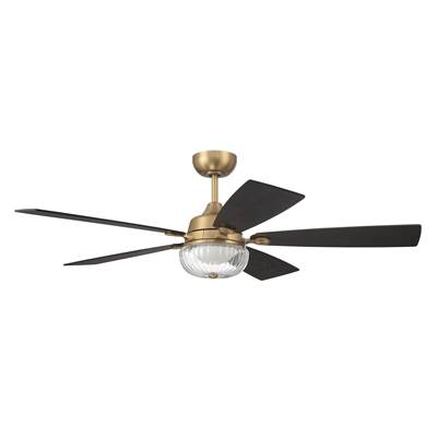 Craftmade Chandler Ceiling Fan - 52'' - 5-Blade in Satin Brass