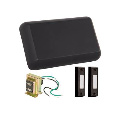 Craftmade Builder Chime Kit in Flat Black