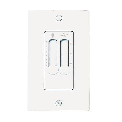 Craftmade 4-Speed Fan/Full Range Light Control with LED in Almond