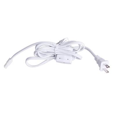 Craftmade 6' Under Cabinet Puck Cord and Plug in White