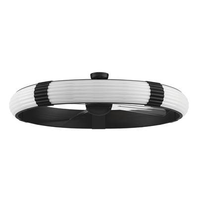 Craftmade Cipriani 57'' 4-Blade Ceiling Fan - Integrated Light Kit in Flat Black