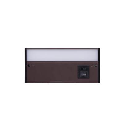 Craftmade 8'' Under Cabinet LED Light Bar - 3-in-1 Adjustable Color Temperature in Bronze