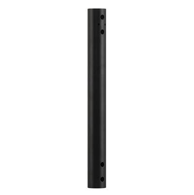 Craftmade 12" Ceiling Fan Downrod for Prost 144" in Flat Black