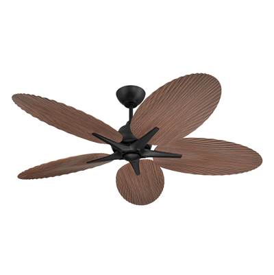 Craftmade Getaway 52" 5-Blade Ceiling Fan - Not Light Kit Adaptable in Flat Black