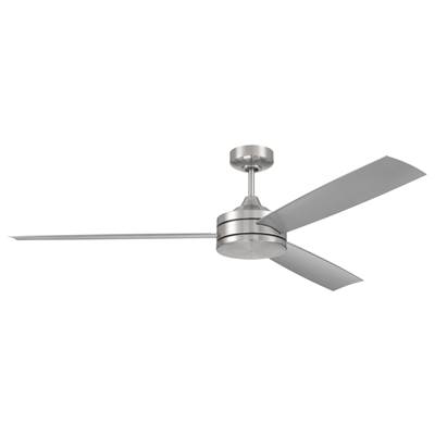 Craftmade Inspo 62" 3-Blade Ceiling Fan in Brushed Polished Nickel