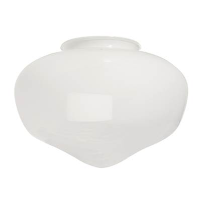 Craftmade 4" Glass - Schoolhouse in White