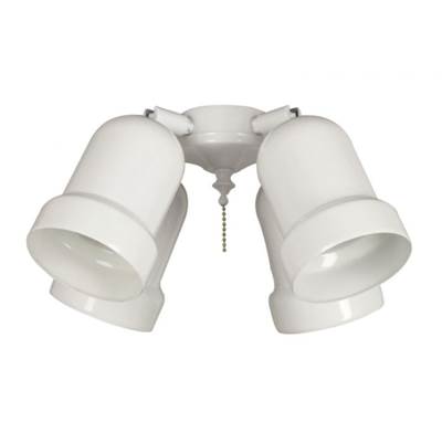 Craftmade 4 Light Universal Adjustable Spotlight Light Kit in White