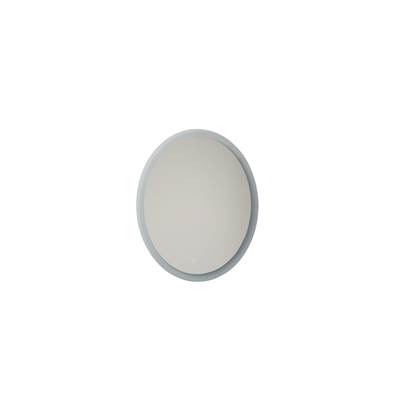 Craftmade 30" x 24" x 1.8" Oval Back Lit LED Mirror - 3000K/4000K/5000K - Defogger and Dimmer in White