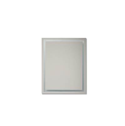Craftmade 30" x 24" x 1.4" Rectangular Back Lit LED Mirror - 3000K - Defogger and Dimmer in White