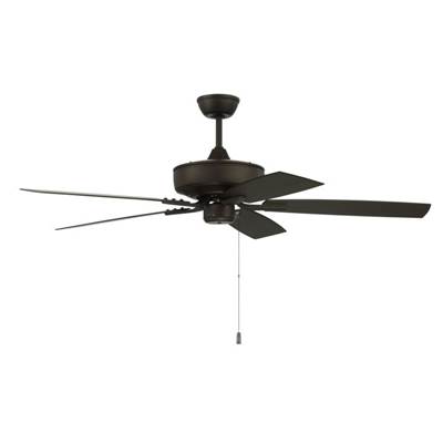 Craftmade Pro Plus 52 52" 5-Blade Ceiling Fan - Wet Location - Light Kit Optional in Espresso