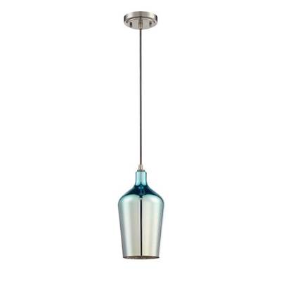 Craftmade 1 Light Mini Pendant - 6 Inch in Brushed Polished Nickel