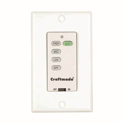 Craftmade Universal Intelligent Wall Control in White