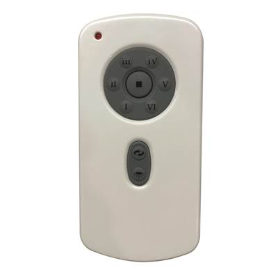 Craftmade 6-Speed Universal DC WiFi Wall Control in Flat Black
