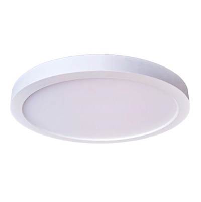 Craftmade Slim Line LED Flush Mount Light - 9" in White