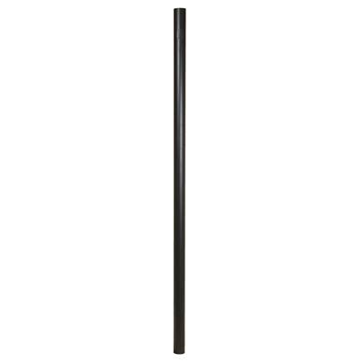 Craftmade Smooth Direct Burial Post - 84'' H in Textured Black