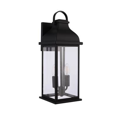 Craftmade Bent Tree 2-Light Wall Lantern in Midnight