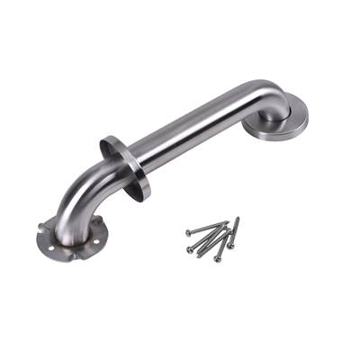 Dearborn Brass 12" Grab Bar - 1-1/2" Diameter - Concealed Flange in Stainless Steel