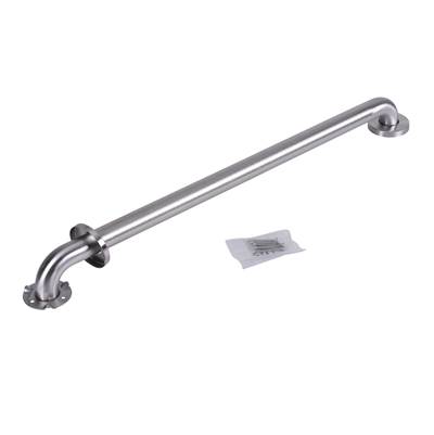 Dearborn Brass 32" Grab Bar - 1-1/2" Diameter - Concealed Flange Peened in Stainless Steel
