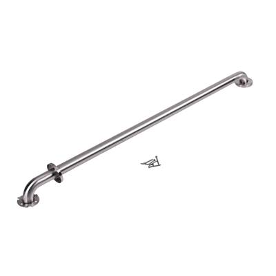 Dearborn Brass 48" Grab Bar - 1-1/2" Diameter - Concealed Flange Peened in Stainless Steel