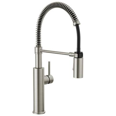 AntoniE Single-Handle Pull-Down Spring Kitchen Faucet