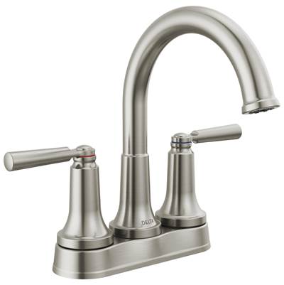 Delta Faucet Saylore Two Handle Tract-pack Centerset Bathroom Faucet - Stainless