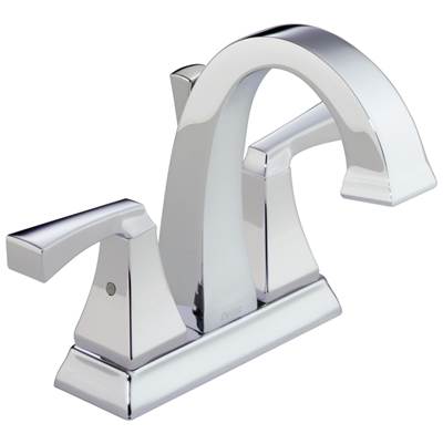 DrydenE Two Handle Centerset Bathroom Faucet - Chrome