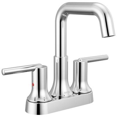 Delta Faucet Trinsic Centerset Bathroom Faucet - Chrome