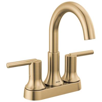 Delta Faucet Trinsic Two Handle Centerset Bathroom Faucet - Champagne Bronze