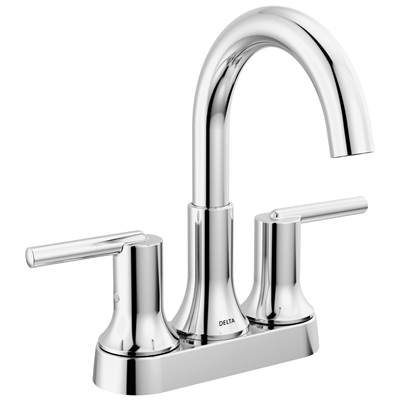 Delta Faucet Trinsic Two Handle Centerset Bathroom Faucet - Chrome